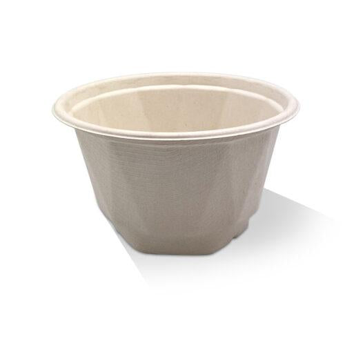 1000ml Sugarcane Takeaway Bowl Unbleached 300pc/ctn
