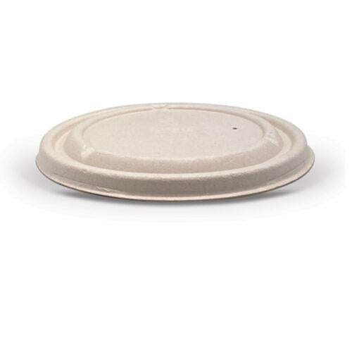 Sugarcane Lid 258mm fits UTB2000/2500 Unbleached 200pc/ctn