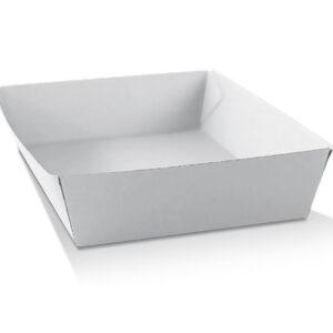 X Large Corrugated Tray White 100pc/ctn
