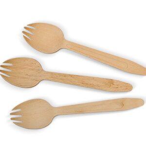 Wooden Spork 2000pc/ctn